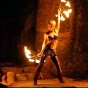 Fire dancing