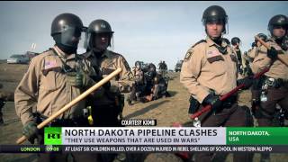 North Dakota soldiers disperse pipeline protest, at least 117 arrestedNorth Dakota soldiers disperse pipeline protest, at least 117 arrested