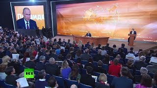 «Развитие здравоохранения и образования, повышение доходов россиян»: Путин ответил на вопрос о предвыборной программе