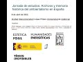 Imagen de la portada del video;Jornada de estudios (II): Archivos y memoria histórica del ambientalismo en España. 8 Abril 2022
