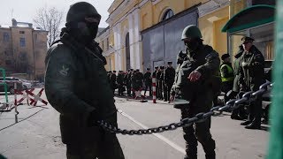 Ситуация около военной академии в Санкт-Петербурге, где произошёл взрыв (02.04.2019 18:28)