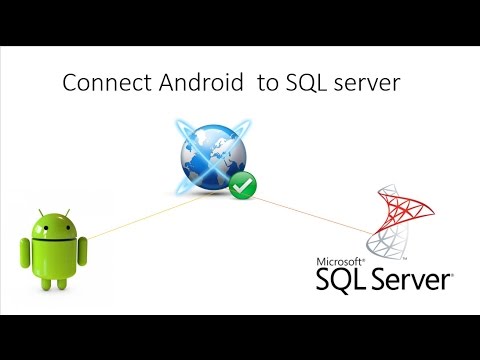 Connect Android to SQL server الأتصال بقواعد البيانات على خادم | android دورة اندرويد 34