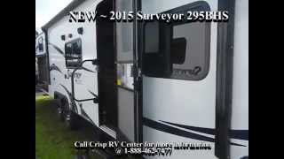 New 2015 Forest River Travel Trailer for sale Surveyor 295BHS (252)946-0311 Crisp RV Center