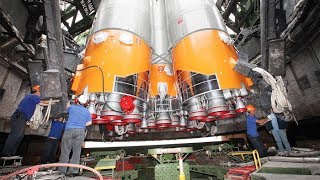 Запуск ракеты-носителя "Союз-2.1а" с космодрома Байконур 14.07.17
