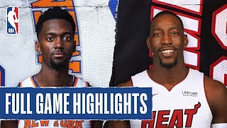 KNICKS at HEAT | FULL GAME HIGHLIGHTS | December 20, 2019KNICKS at HEAT | FULL GAME HIGHLIGHTS | December 20, 2019