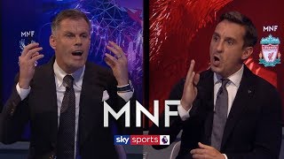 Jamie Carragher and Gary Neville have HEATED debate over Unai Emerys Arsenal | MNFJamie Carragher and Gary Neville have HEATED debate over Unai Emerys Arsenal | MNF