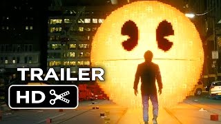 Pixels Official Trailer #1 (2015) - Adam Sandler, Peter Dinklage Movie HD