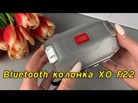 Портативная Bluetooth колонка XO F22 с фонариком