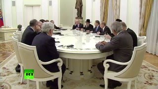 Владимир Путин позвал европейских евреев в Россию