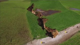 Дрожь Земли: в Новой Зеландии обнаружили 200-метровую трещину в почве
