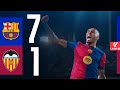 FC BARCELONA 7 vs 1 VALENCIA  LALIGA 202425 MD21