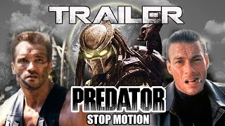 PREDATOR STOP MOTION  #TRAILER | Arnold Schwarzzenegar v Van Damme