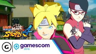 Naruto Shippuden: Ultimate Ninja Storm 4 - Gamescom 2015 Trailer