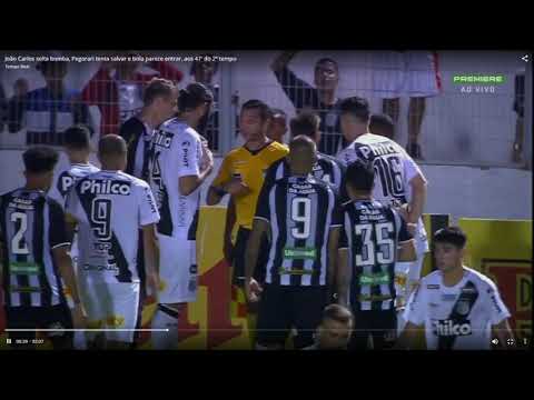 El gol lícito de Ponte Preta ante Figueirense que el árbitro no cobró.