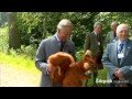 Picture Prince George S First Birthday Prince Charles Given Toy Squirrel As Gift For Grandson