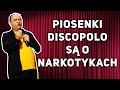 Skecz, kabaret - Grzegorz Halama - Piosenki Disco Polo są o narkotykach (Żule i Bandziory)
