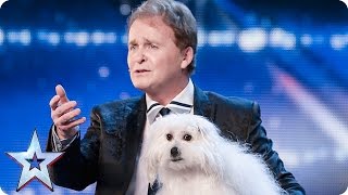 Marc Métral and his talking dog Wendy wow the judges | Audition Week 1 | Britains Got Talent 2015Marc Métral and his talking dog Wendy wow the judges | Audition Week 1 | Britains Got Talent 2015