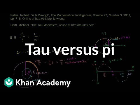 Tau versus Pi