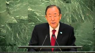 Ban Ki-moon (UN Secretary-General), General Debate, 70th Session