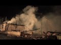 Šilheřovice: Požár opuštěných objektů