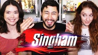 SINGHAM | Ajay Devgan | Trailer Reaction | Jaby, Achara & Hope!