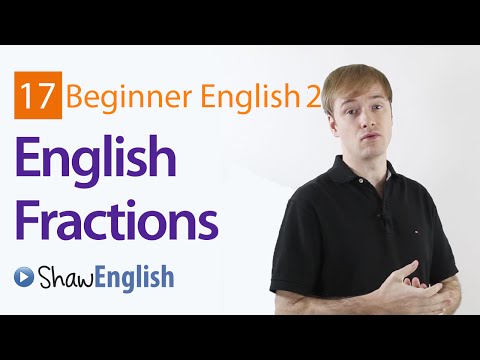 How to Express Fractions in English