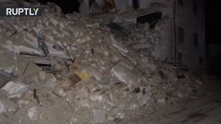 Землетрясения оставили итальянские города в руинах