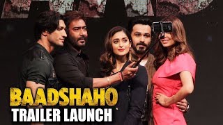 Baadshaho का पूरा Trailer Launch | Ajay Devgn, Ileana D'Cruz, Emraan Hashmi, Esha Gupta