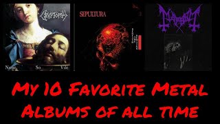 MY 10 FAVORITE METAL ALBUMS OF ALL TIME | Julian GonzalezMY 10 FAVORITE METAL ALBUMS OF ALL TIME | Julian Gonzalez