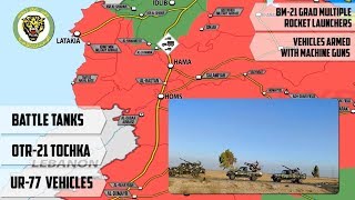 13 августа 2018. Военная обстановка в Сирии. Подготовка сирийской армии к наступлению в Хаме.