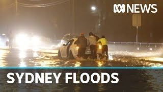 Sydney residents advised to stay home as flooding intensifies after torrential rain | ABC NewsSydney residents advised to stay home as flooding intensifies after torrential rain | ABC News