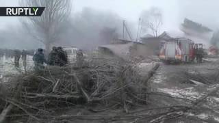 Авиакатастрофа в Киргизии: в результате крушения Boeing 747 погибли более 30 человек