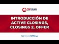 01. Active closings, closing 2, offer document list