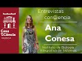 Image of the cover of the video;Entrevistas conCiencia. Ana Conesa