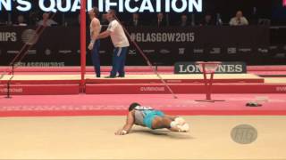 COLAK Ibrahim (TUR) - 2015 Artistic Worlds - Qualifications Floor ExerciseCOLAK Ibrahim (TUR) - 2015 Artistic Worlds - Qualifications Floor Exercise