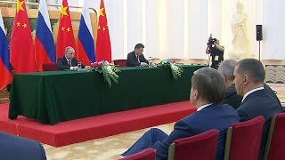 Заявление для прессы по итогам российско-китайских переговоров