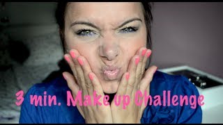 3 Minuten Makeup Challenge :D