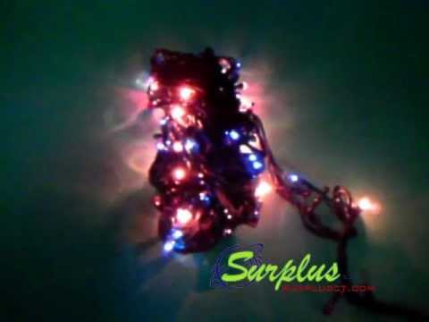 Luce Multicolor per Decorazioni Albero di Natale LED Lights Centralina