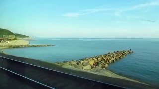 Вдоль Чёрного моря. Вид из окна вагона