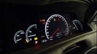 Mercedes S Class W221 and CL W216 Instrument dashboard cluster changed to  AMG Spec Revtronic