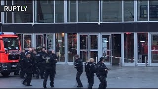 Паника после захвата заложника на центральном вокзале в Кёльне
