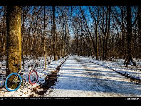 VIDEOCLIP Plimbare de ianuarie cu bicicleta la Padurea Baneasa [VIDEO]