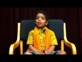 Sri Saatvik Datta Chants Telugu Hanuman Chalisa