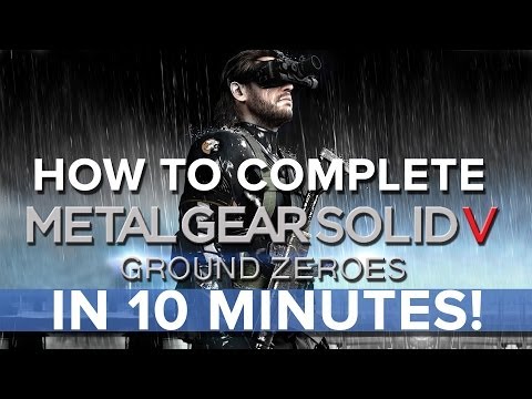 Metal Gear Solid V: Ground Zeroes se puede completar en apenas 10 minutos Metal Gear Solid V: Ground Zeroes se puede completar en apenas 10 minutos