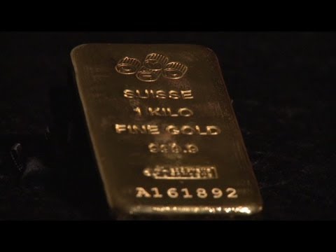 Gold pops due to weak dollar  4/29/13
