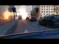 Explosion bus à Stockholm Explosion bus à Stockholm