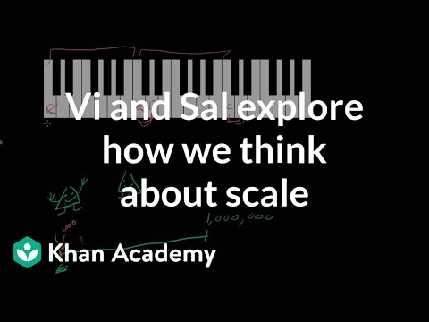 Vi and Sal Explore How We Think About Scale