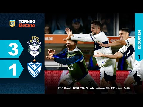 Gimnasia 3-1 Vélez | Resumen | Liga Profesional 2024 Fecha 1