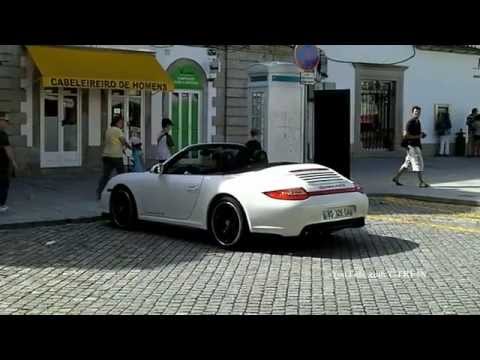 Emigrante com Porsche 997.2 Carrera 4 GTS nas ruas de Viana do Castelo