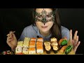 Фрагмент с начала видео АСМР СУШИ РОЛЛЫ *ЗВУКИ ЕДЫ*/ASMR Mukbang SUSHI ROLLS 땅 寿司 Фрагмент с начала видео АСМР СУШИ РОЛЛЫ *ЗВУКИ ЕДЫ*/ASMR Mukbang SUSHI ROLLS 땅 寿司